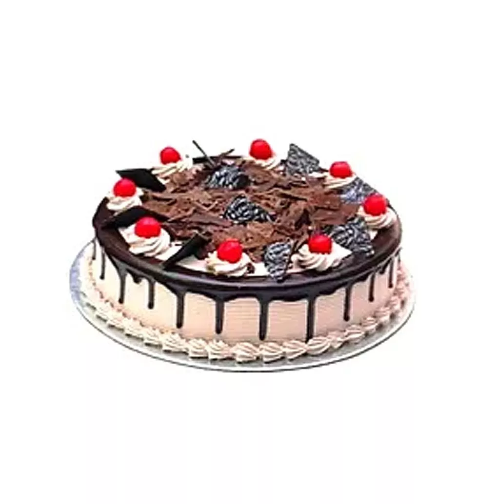 Chocolate-Flavored Forever in Love Black Forest Cake (22cm)