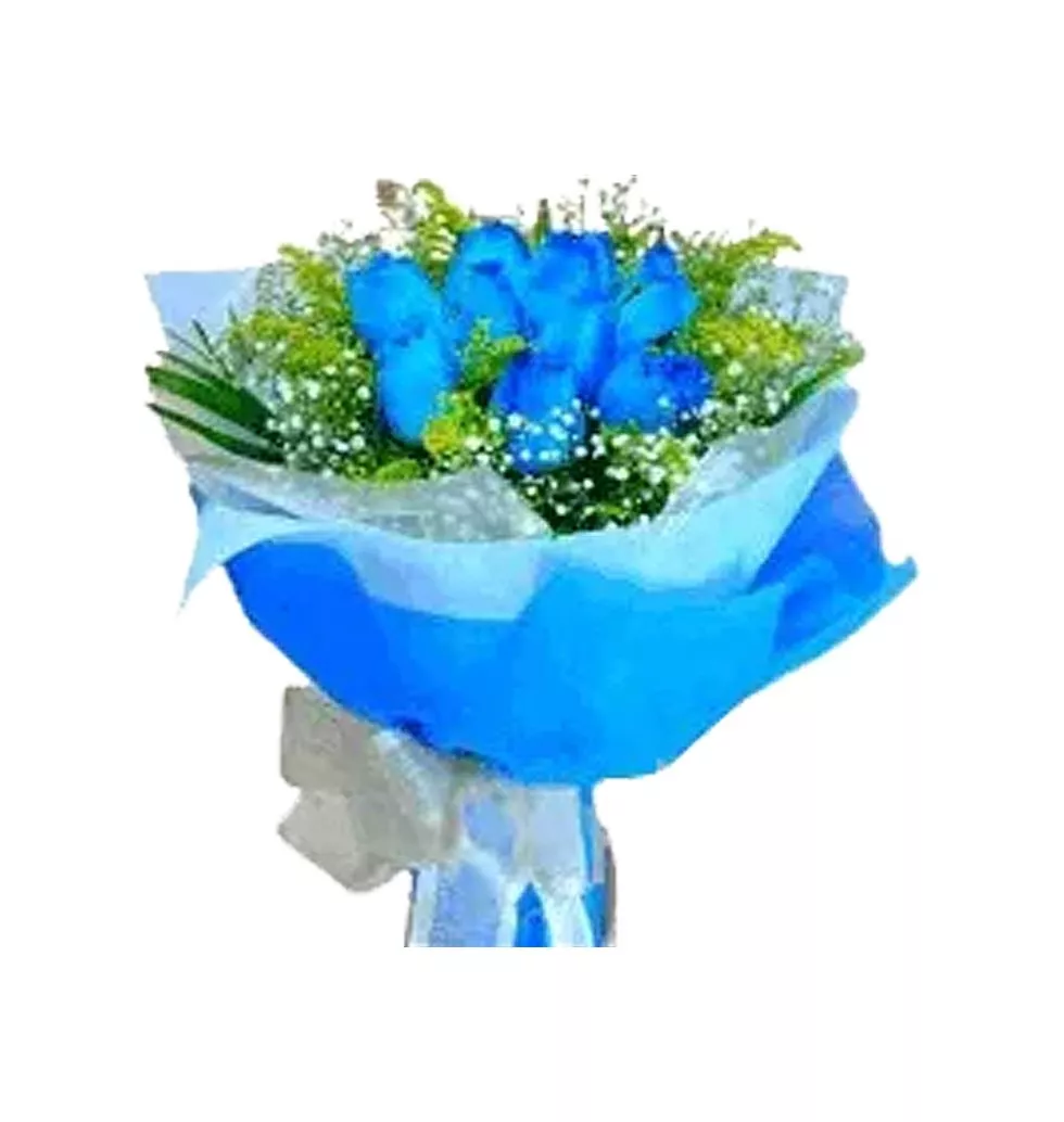 Magical Bunch of Blue Arcadia for Sweet Surprise