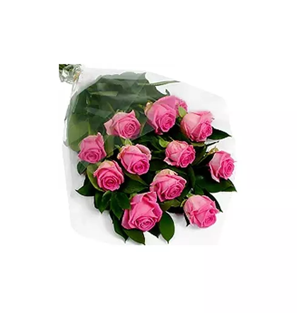 Classic Arrangement of Exquisite Dreamland Carnation and Pink Roses