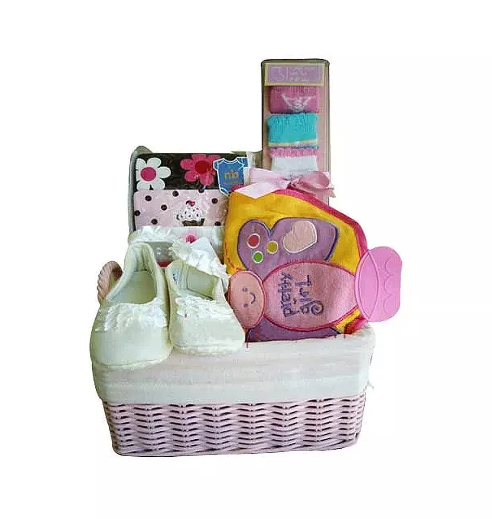 Adorable Baby Arrival Clothing Gift Hamper