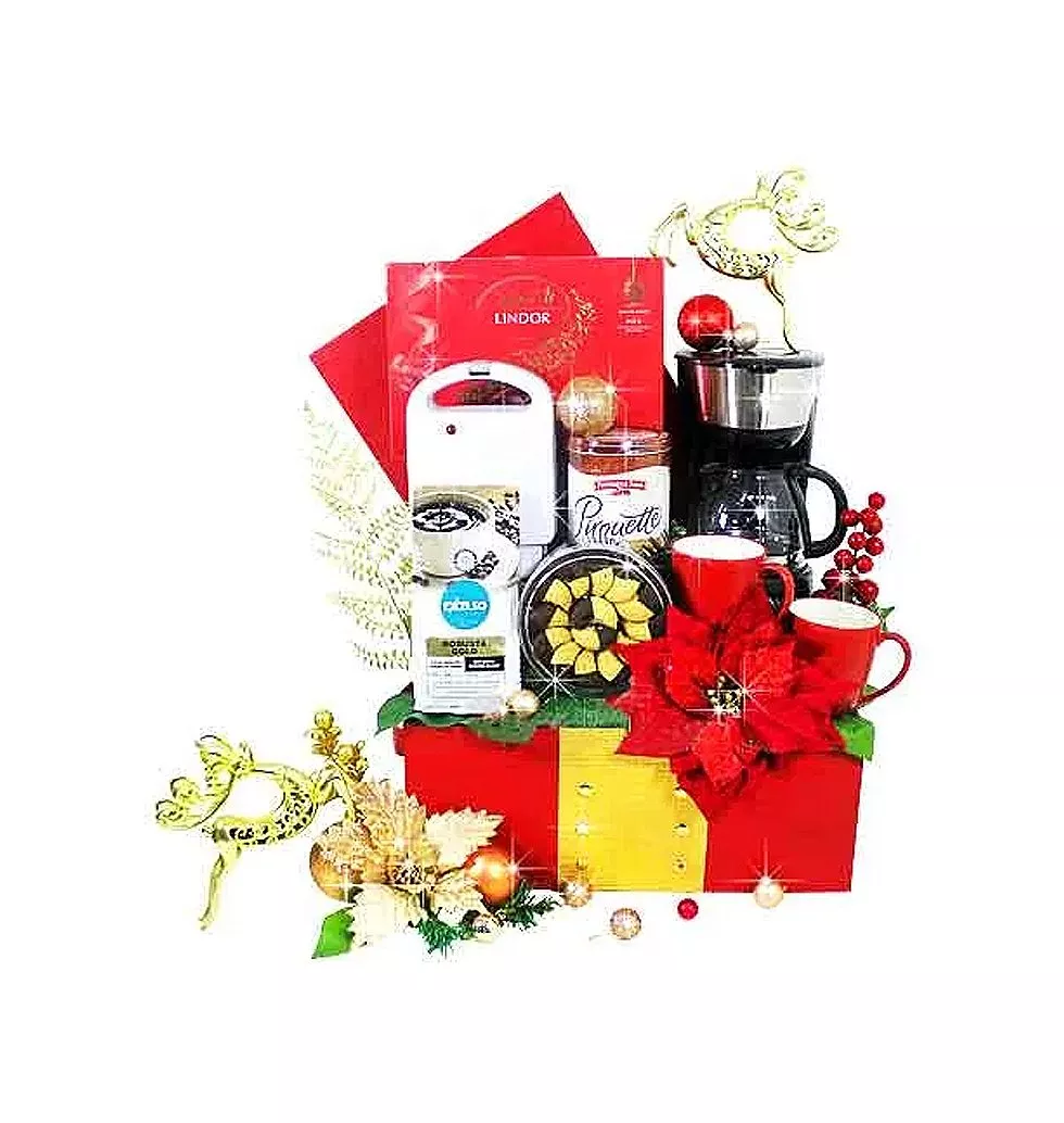 Holiday Treats Gift Box with Electronic Gift Set